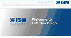 Desktop Screenshot of ismsd.org